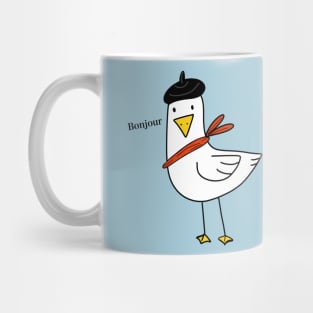 Bonjour Bird Mug